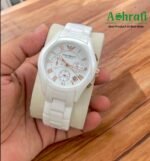 Emporio Armani Ceramic Watch First Copy – White (UNS680) - Image 3