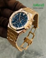AUDEMARS PIGUET ROYAL OAK A ROSE GOLD CASH AND BRACELET PAIRED WITH A BLUE DIAL (Copy) - Image 2