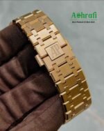 AUDEMARS PIGUET ROYAL OAK A ROSE GOLD CASH AND BRACELET PAIRED WITH A BLUE DIAL (Copy) - Image 4