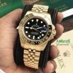 GMT-Master II Yellow gold with a black dial and a Jubilee bracelet - Image 2