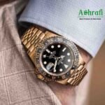 GMT-Master II Yellow gold with a black dial and a Jubilee bracelet - Image 5