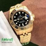 GMT-Master II Yellow gold with a black dial and a Jubilee bracelet - Image 3